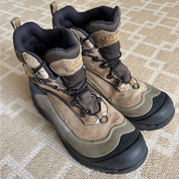 L.L. Bean TEK2.5 Waterproof Insulated Winter Snow Boots Outdoor Hiking Brown 11 - Picture 13 of 13